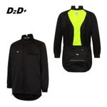 D2D Men's cMax Plus Size Cycling Jacket: Windproof, Thermal & Water Resistant