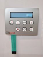 ZANOLLI PIZZA OVEN KEYPAD TOUCH PAD FASCIA PANEL 7 BUTTON MEMBRANE