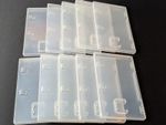 x10 Empty Cartridge Case Nintendo Switch - Replacement Retail Box Cover Clear