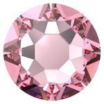 Swarovski Flatback Crystals Non Hotfix Light Rose (2000, 2058 & 2088)