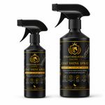 Horse Coat Shine Spray Non Greasy Gloss Finish Dust Repellent Equine Care