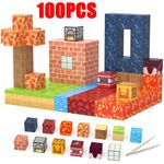 100pcs Magnetic Toy Magnetic Building Blocks Educational Toy Build Blocks Sets