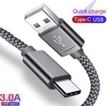 USB C Charger Fast Charging Cable For Samsung S21 S22 S23 S24 S25 Type C Lead