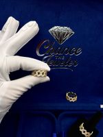 ✅MOISSANITE Miami Cuban Ring 925 Sterling Silver Passes Tester Real Iced Hip Hop