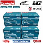 4x Genuine Makita 6ah 18v Power Tool Battery BL1860B 18V Li-lon Battery-black