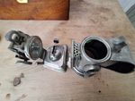 Antique Joseph Lucas SIlver King Bike Bicycle Headlight Oil Lamp