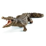 Crocodile Toy Alligator Action Figure Toy with Movable Jaw  Wildlife Animals 7in