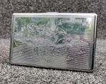 Rock Of Gibraltar Vintage Cigarette Case, Kincraft England, Retro Tobacciana
