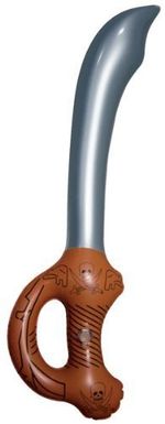 60CM Inflatable Pirate Sword Party Decorations Kids Toy Blow Up 