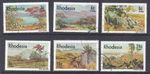 RHODESIA, 1977 LANDSCAPES, SG 543-48, GOOD TO FINE USED SET OF 6