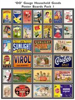 Household Goods Model Railway Poster Pack - TT120 - High Quality