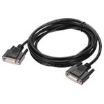 DB15 Serial Cable 28AWG Aluminium Foil Shielded DB15 Female to Female 9.8 ft