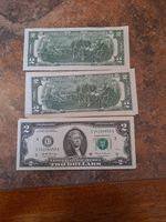 Two Dollar Bill 2017a USA Genuine United States Note $2 US Paper Notes 
