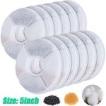 12. Pack Pet Dog Cat Water Fountain Filters for Flower Replacement Filter