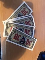 AC/DC Angus Young  1990 Money Talks Promo Dollar bill X100