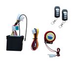 Universal Alarm System for Motorcycle 12V with Remote Control Siren Finder Function