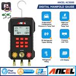 Car Manifold Gauge Digital Gauge Refrigeration Leak Tester Vacuum Pressure