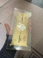 1981 President Ronald Reagan Inauguration Inaugural Gala Full Golden Ticket