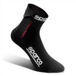 Sparco Hyperspeed Gaming Socks With Cordura Heel (Sim Racing / eSports)