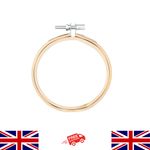Wooden Embroidery and Cross Stitch Hoop Ring in 9 Sizes 3 to 12 inch (8 to 30cm)