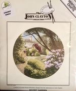 Secret Garden -By John Clayton - Presented by Heritage Crafts  - Size 10" Dia.