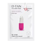 O3+ Facialist D Tan Sheet Mask Niacinamide Glow 30g
