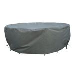 Bramblecrest Monterey,Tetbury,Chedworth 6 Seat Round Dining Set Protective Cover