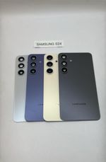 Genuine💯Samsung Galaxy S24 Cover Rear Back Battery Glass & Lens OEM🔥Original
