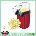 1200W Popcorn Maker Hot Air Popcorn Popper Electric Machine Fat Brand New