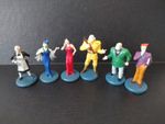 Set of 6 Cluedo Waddington Figures / detailed Painted figures