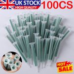 100 Pcs Static Mixer Epoxy Resin Mixing Tube Nozzles Syringe for AB Glue Gun UK
