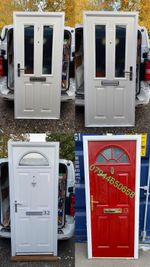 composite upvc door and frame