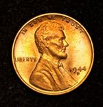 1944-D Lincoln Wheat Cent  Double Die Obverse DDO-002