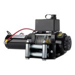 Garage Electric Winch 3000lbs 12V Motor Wireless Control System Boat Trailer Use