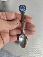 Silver Plated Enameled Masonic Emblem With "Lodge Of Philosophy No.6057