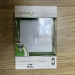 Lightwave LW400 Gen 1 Connect Series Dimmer  (1 Gang) Boxed