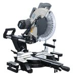 SwitZer Mitre Saw 12 inch Compound Sliding 1800W Double Bevel Cut with Laser Bla