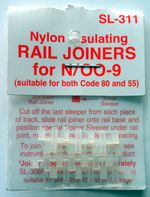 Peco Insulating Rail Joiners SL-311 N Gauge