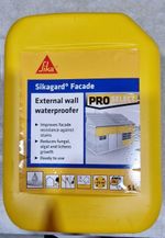 4 x Sikagard Water Repellent Masonry Stone Brick Wall Sealer 5L