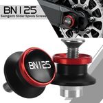  Motorcycle 6MM CNC  Rear Swingarm Sliders Spools  Stand Screw For Benelli BN125