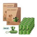 Dog Poop Bags High Quality Large Thick Poo Waste Eco Biodegradable Doggy Pet