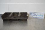 3 Strap loaf Tin Well seasoned, 5 available FREE P+P