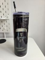Personalised Guinness Harley Davidson 20oz Skinny Tumbler Gift With Metal  Straw