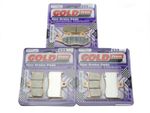 Goldfren S33 Brake Pads Front & Rear For Triumph Tiger 1050 Radial Cal 2007-2011