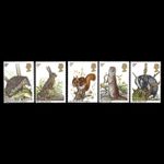 NATURE BRITISH WILDLIFE : 1977 Squirrel, Otter, Hare, Badger 9p. stamps [MNH]