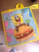 Nickelodeon SpongeBob SquarePants Kids Zip Lunch Bag with Handle Yellow