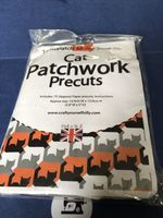 Cat Patchwork Precuts. Tessepatch.