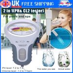 Swimming Pool Chlorine PH/CL2 Water Quality Tester Digital Monitor Spa Hot Tub