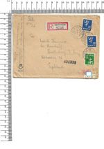 R-Note Registered Norge Trondheim - Tyskland 10 Ore Censor Censorship Germa; 60363