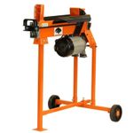 5 Ton Electric Log Splitter with Stand, Work Bench & Safety Guard – FM5T-TC